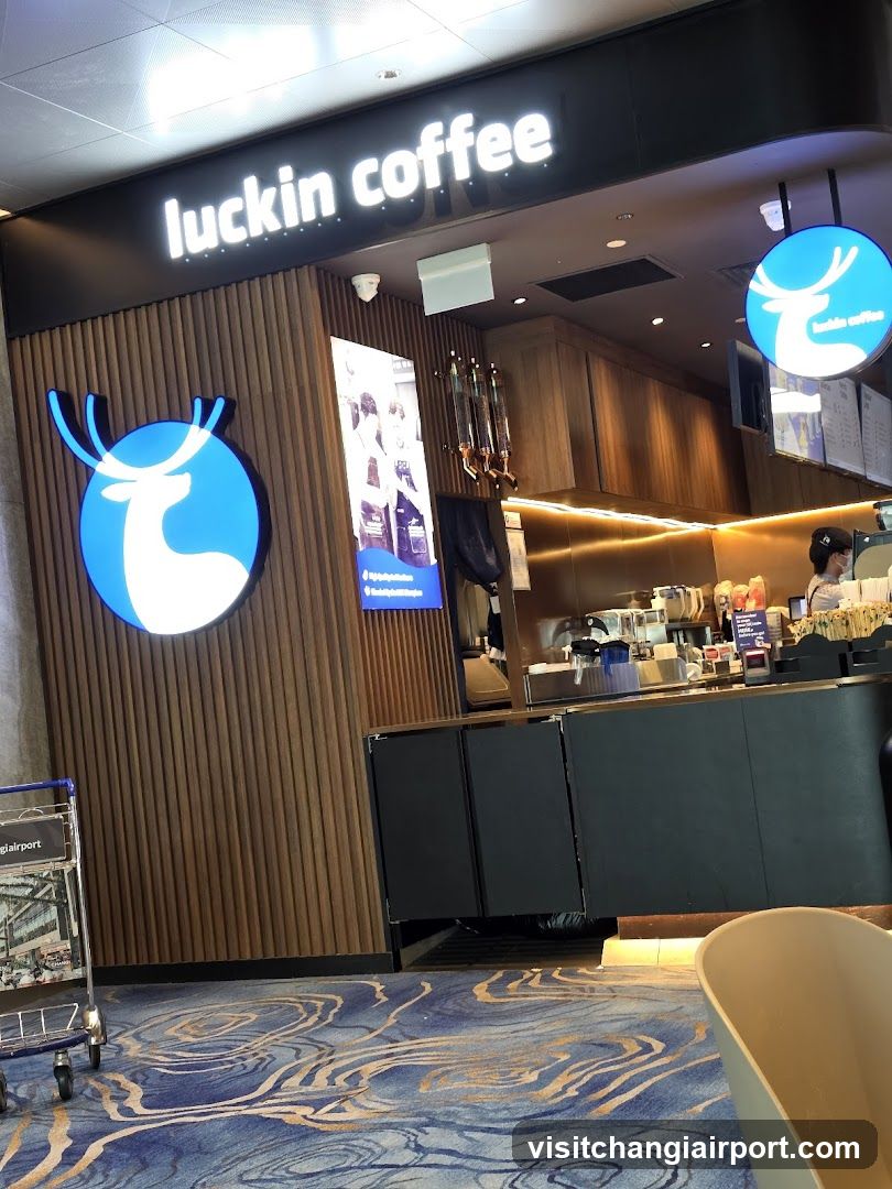 Luckin Coffee Store Interior