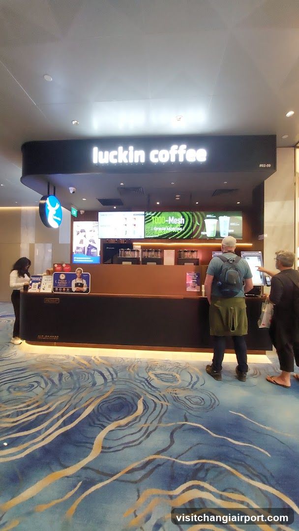 Luckin Coffee Interior Counter