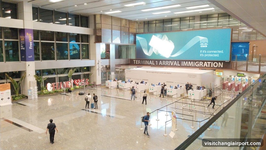 Terminal 1 Arrival Immigration Area