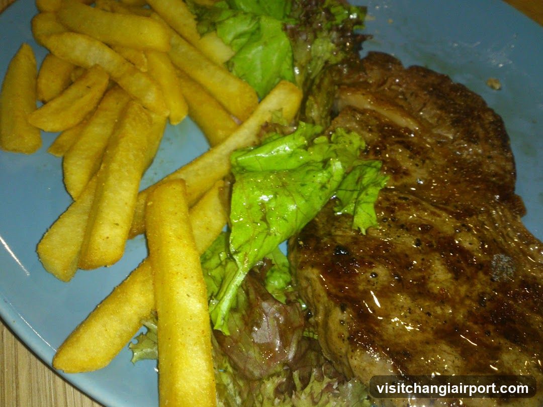 Steak and Fries Plate