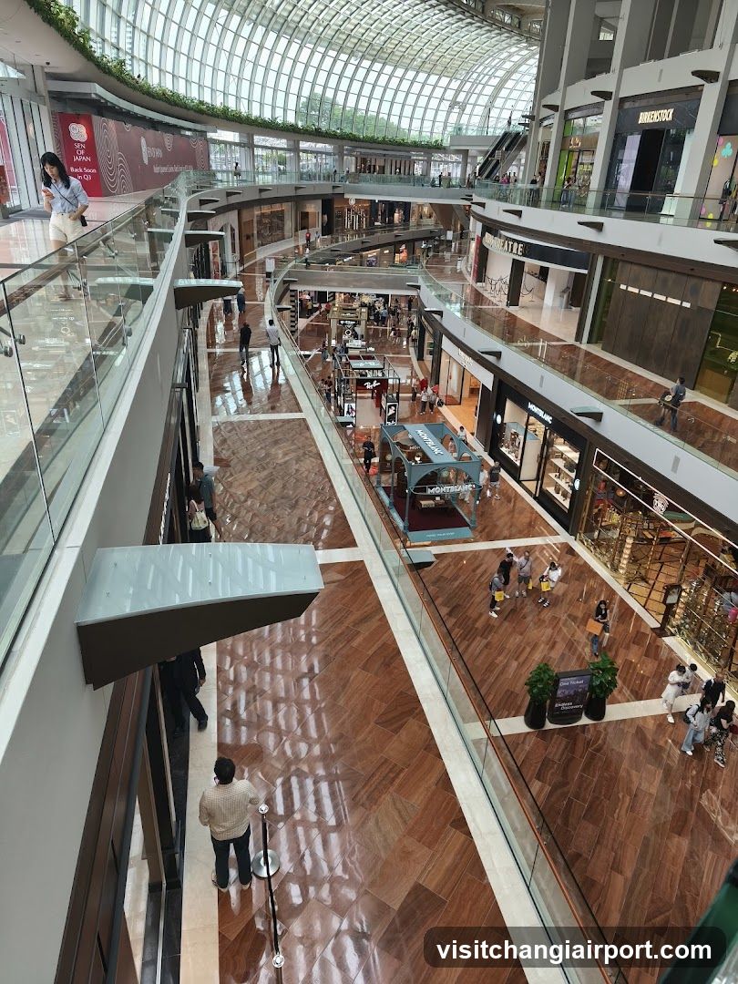 Shopping Mall Interior View