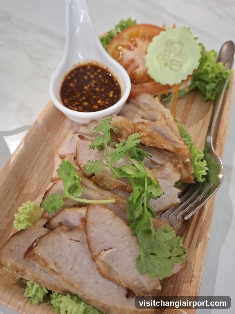 Sliced Pork with Dipping Sauce