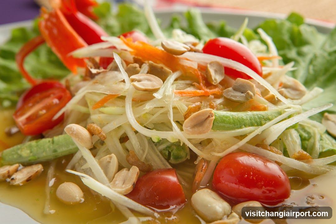 Thai Salad with Tomatoes and Peanuts
