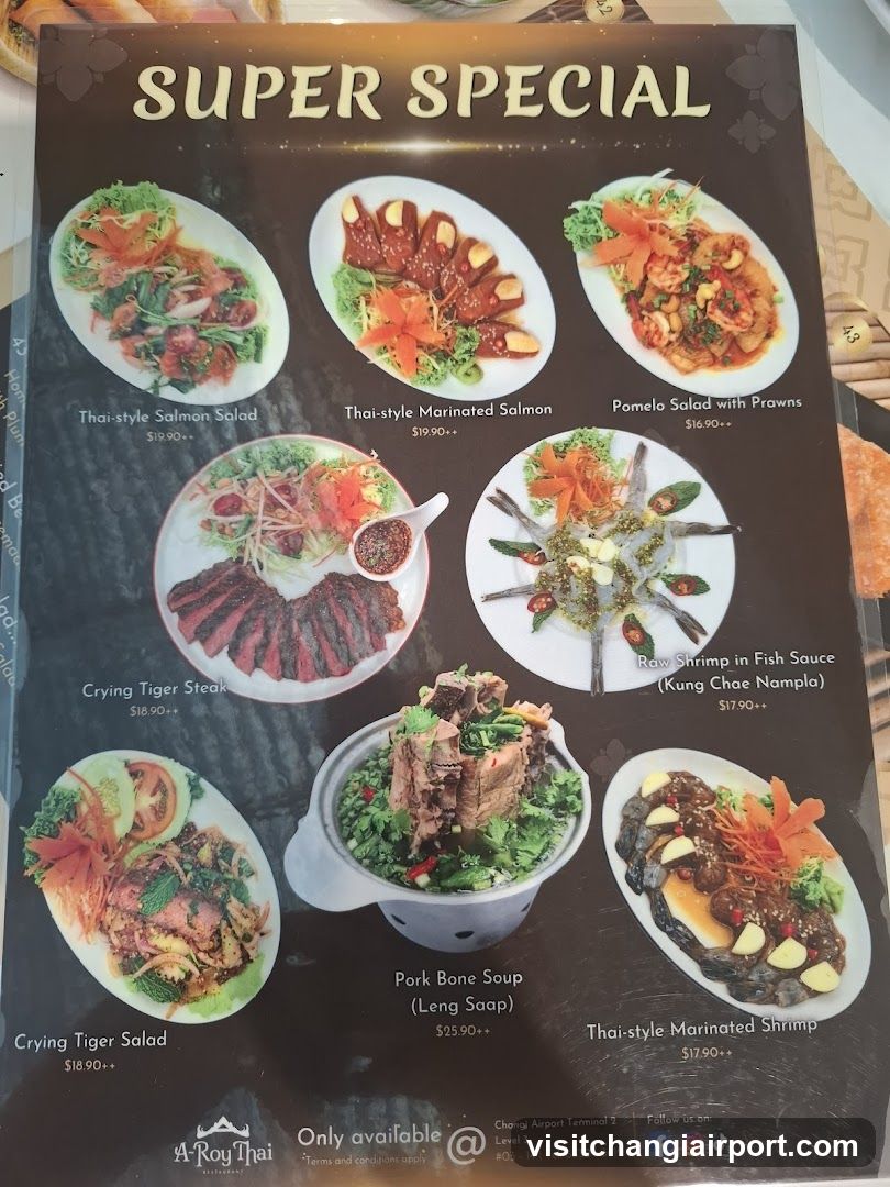 Super Special Menu Page
