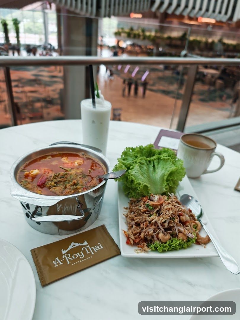 A-Roy Thai Restaurant Meal