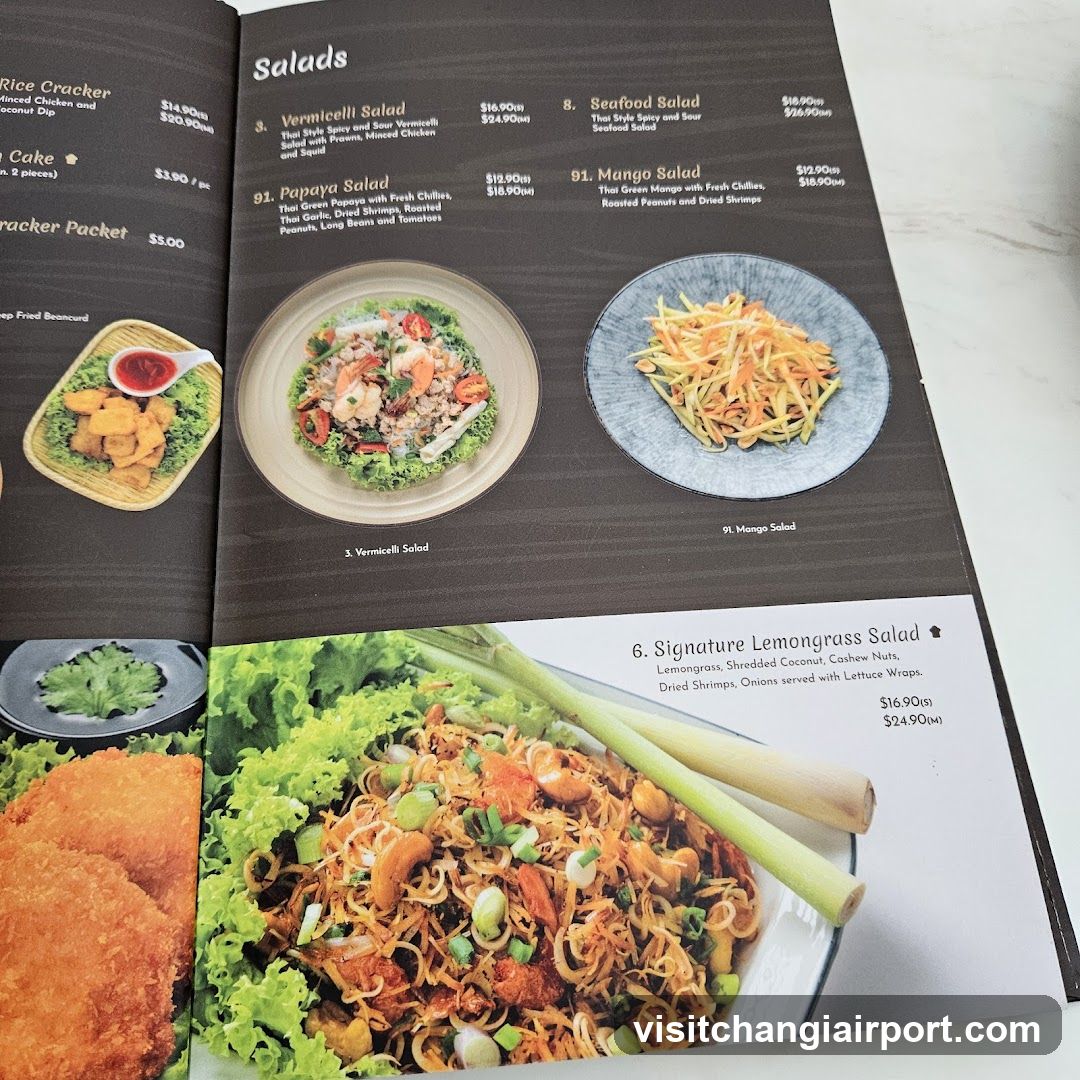 Salads Menu Page