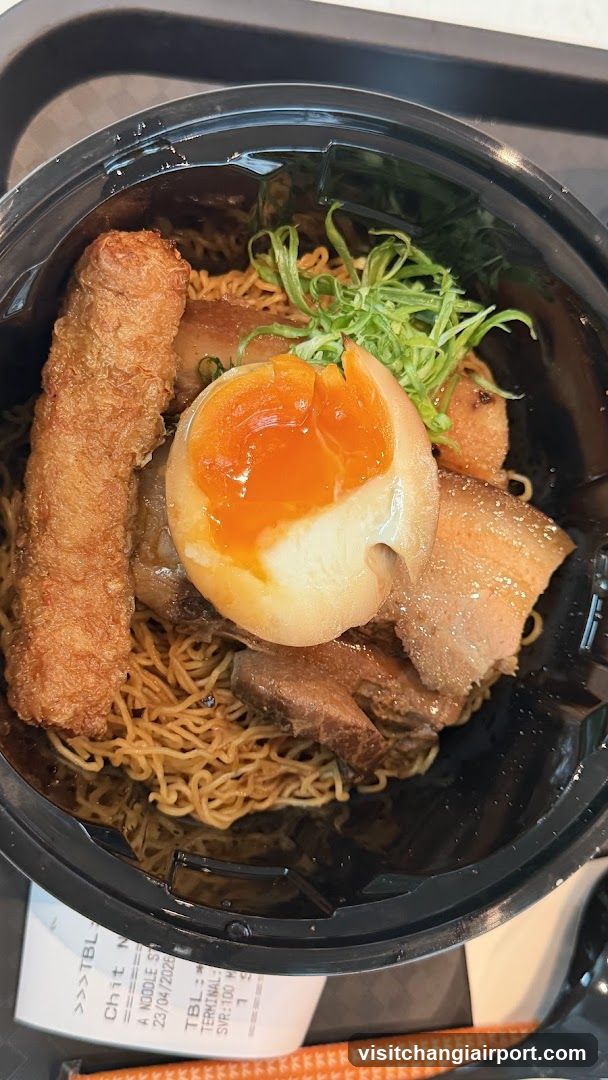 Ramen Bowl with Soft-Boiled Egg and Tempura