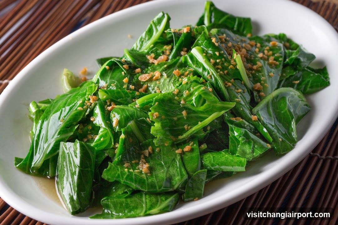 Stir-fried Greens with Garlic