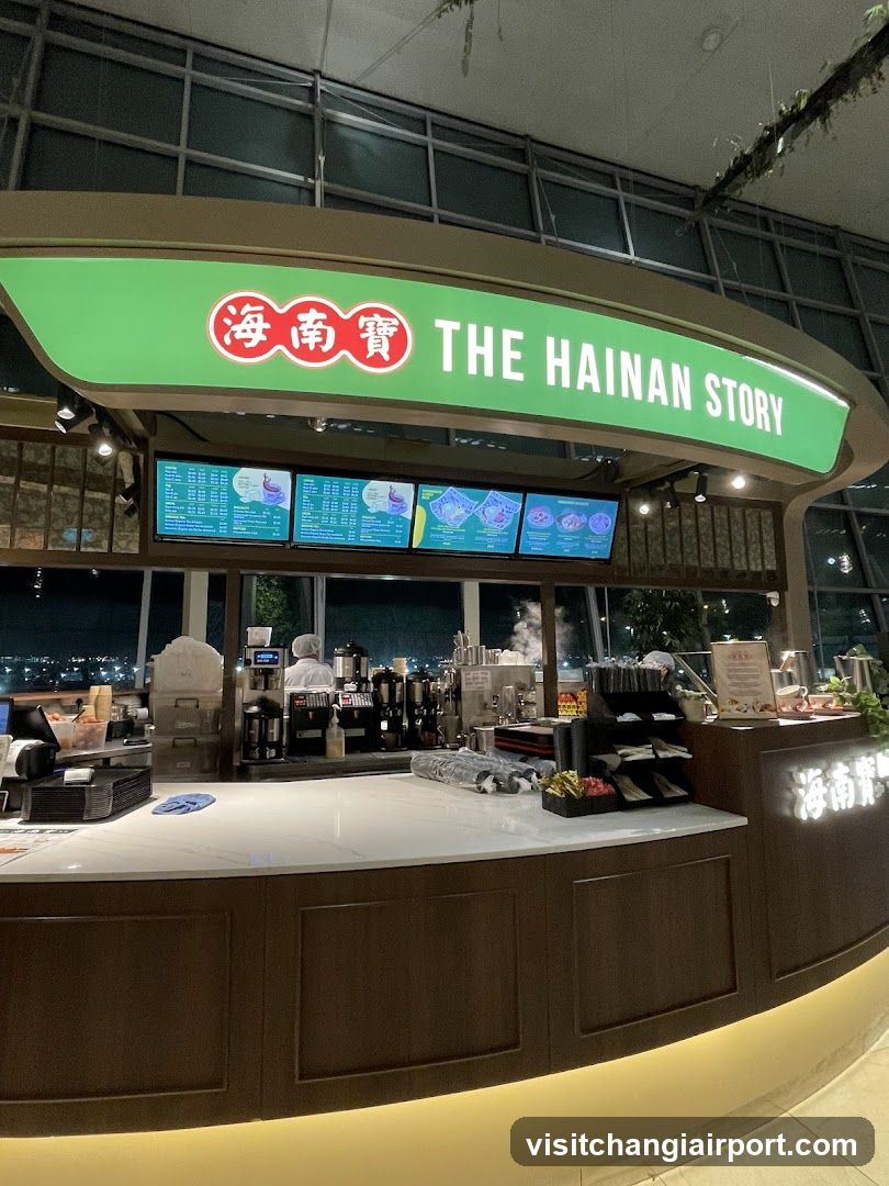 The Hainan Story Counter Interior