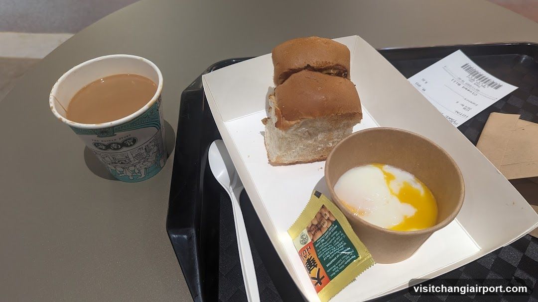 Breakfast Tray with Toast and Egg