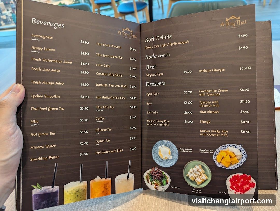 A-Roy Thai Menu