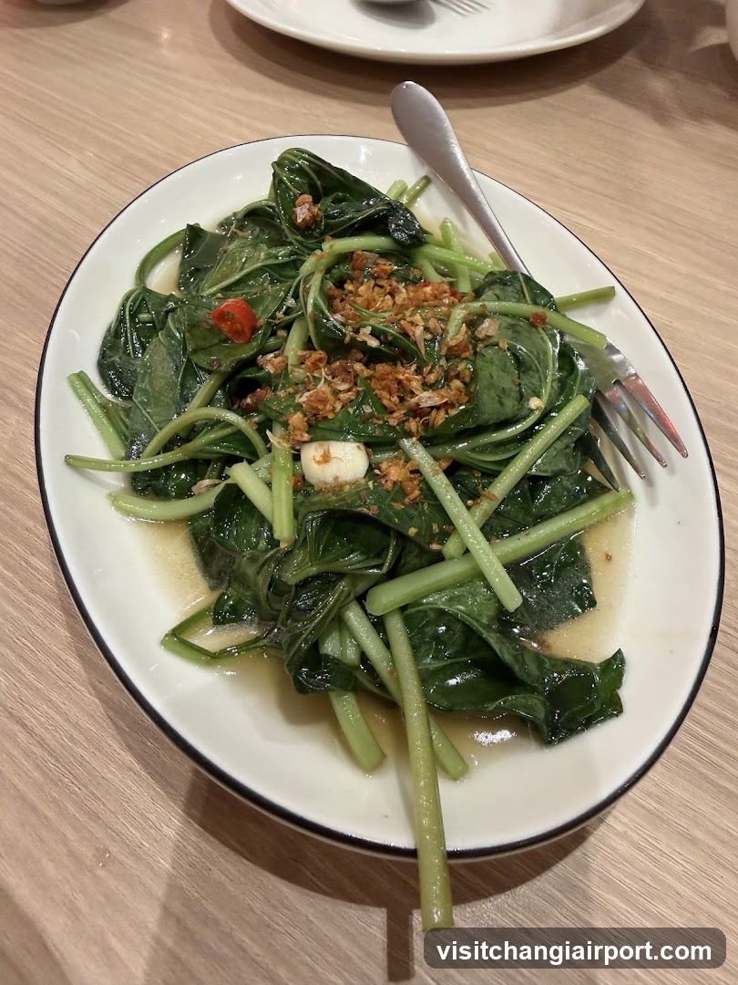 Stir-fried Spinach with Garlic