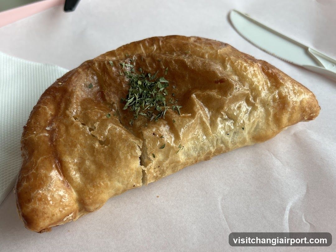 Baked Pastry with Herbs