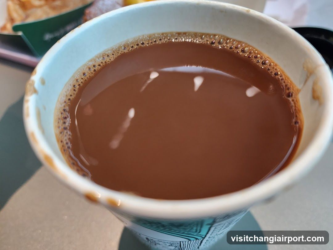 Hot Chocolate in Cup