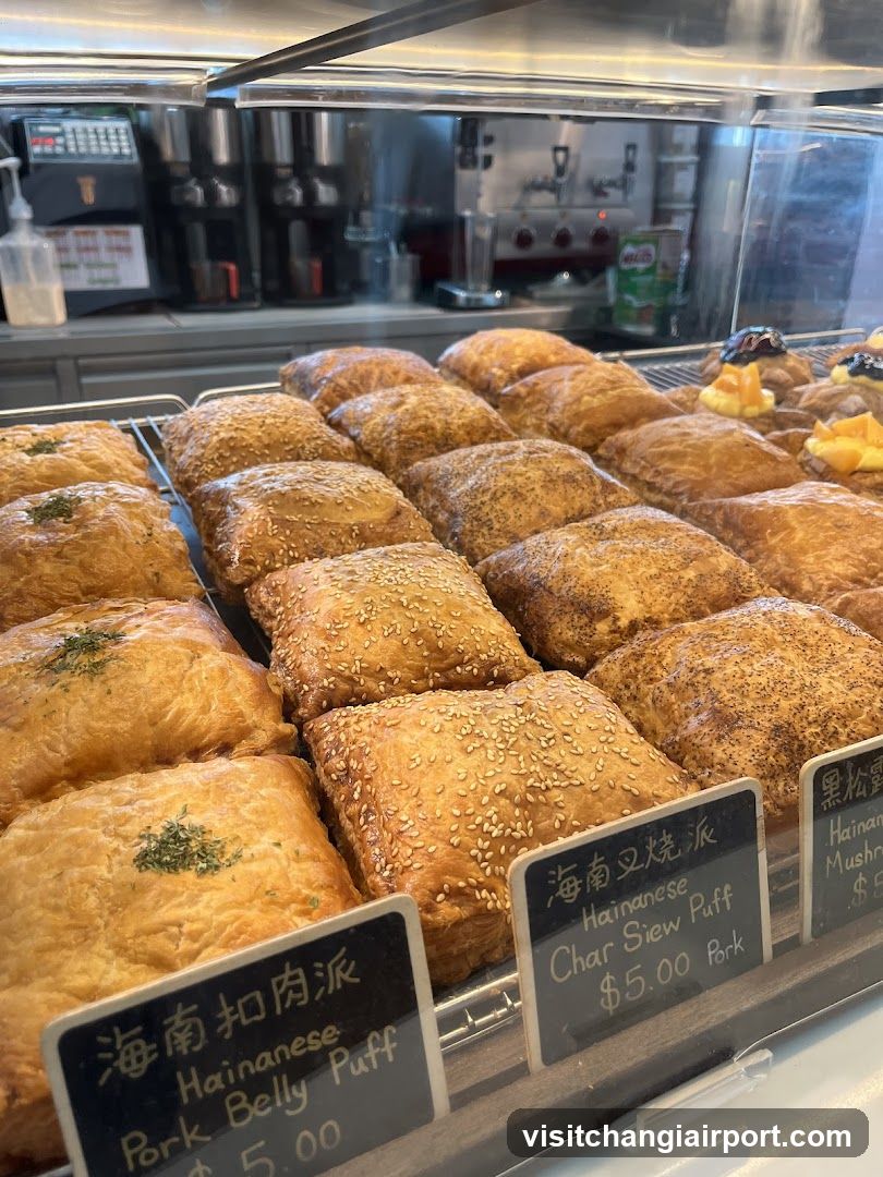 Hainanese Puffs Display