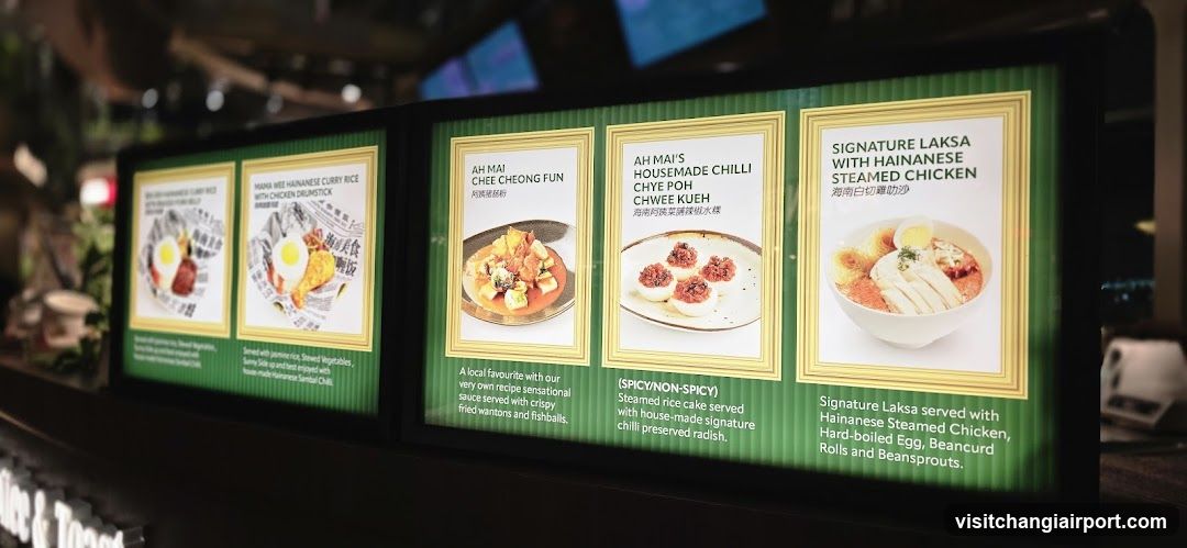 Ah Mai's Menu Board