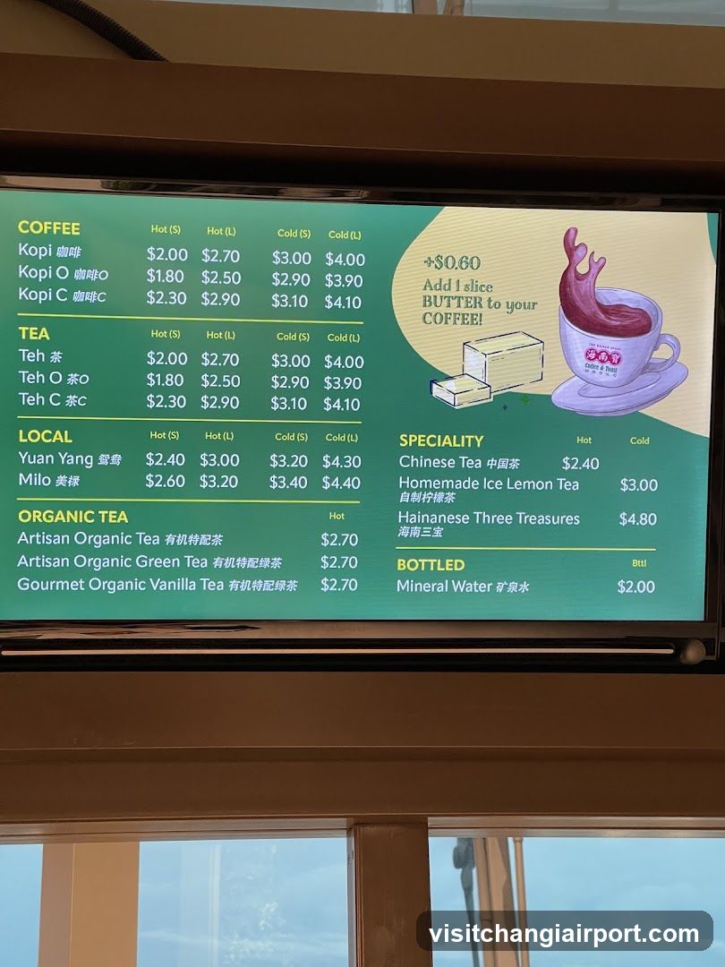 Tea Shop Menu Board