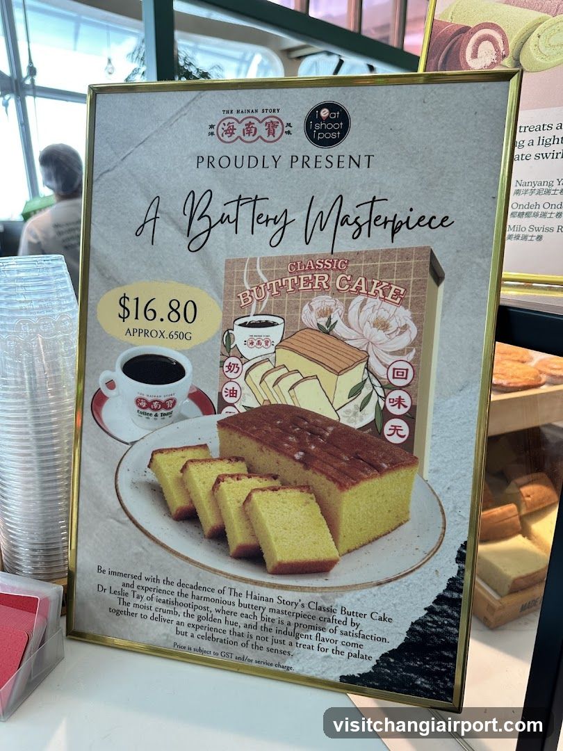 Butter Cake Advertisement