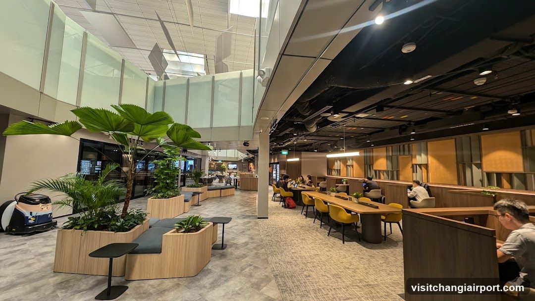 Modern Cafeteria Interior