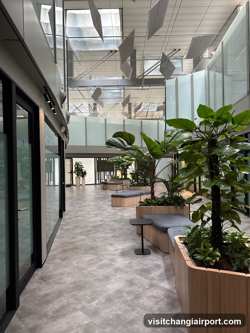 Modern Interior Courtyard