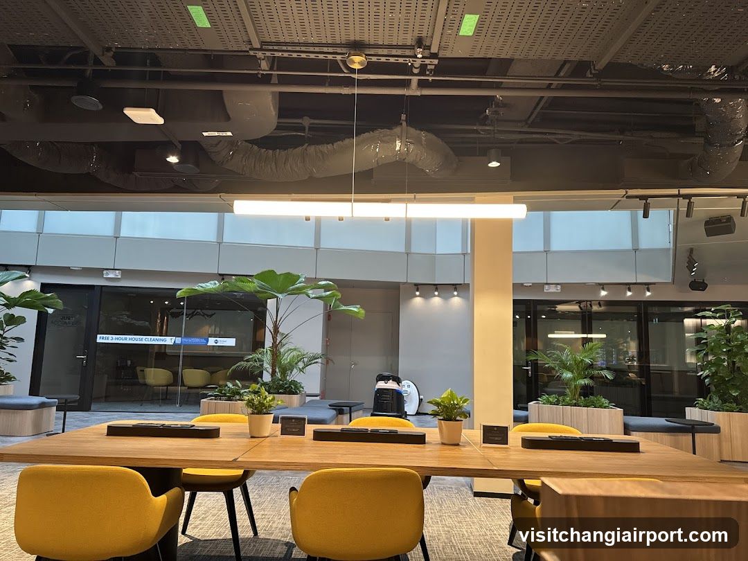 Modern Office Breakroom Area