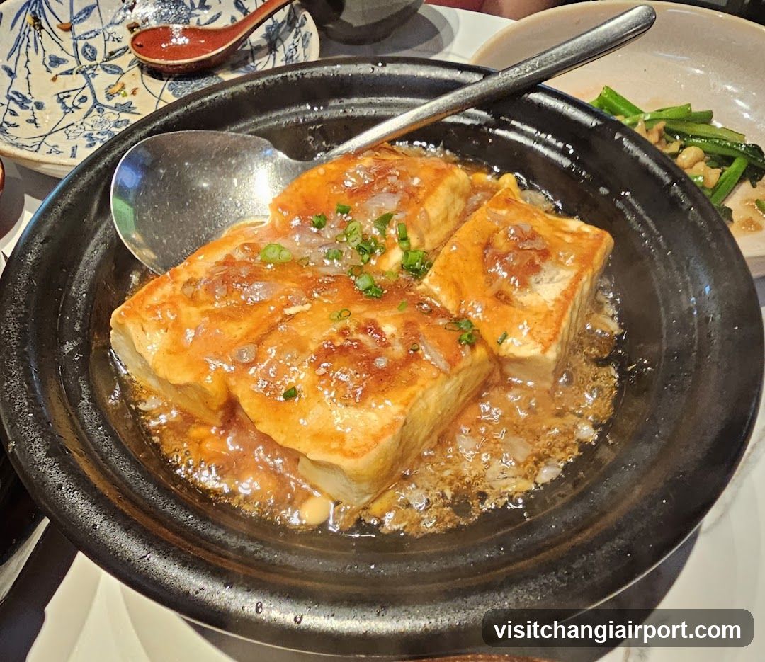 Sizzling Tofu Dish
