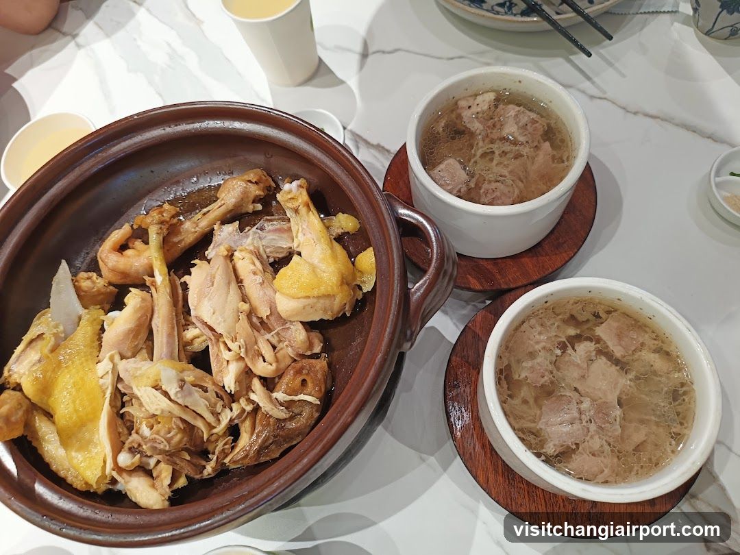 Roast Chicken and Soup