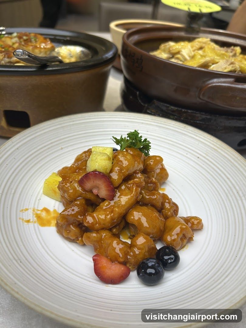 Cantonese-style food spread