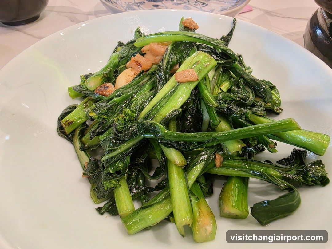Stir-fried Bok Choy with Garlic