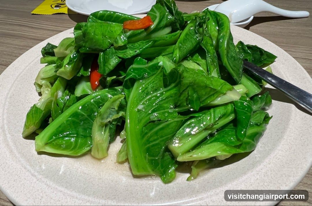 Stir-fried Chinese Cabbage with Red Pepper