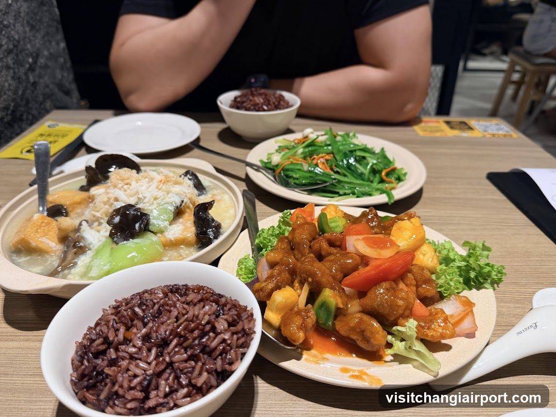 Dining Table with Chinese Cuisine