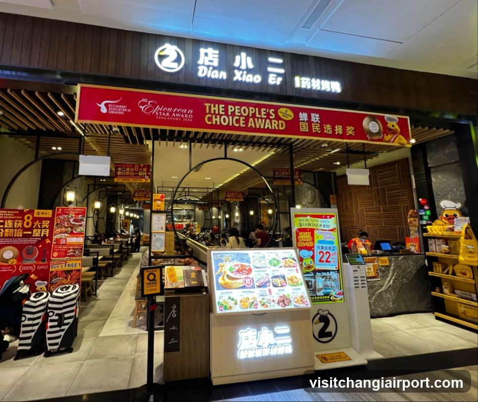 Restaurant Interior and Signage