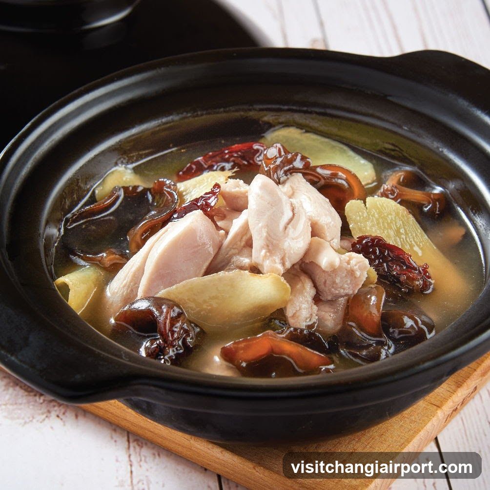 Soy Milk Chicken Soup