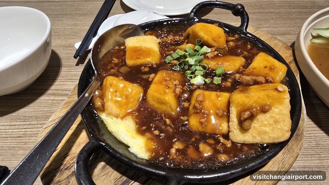 Mapo Tofu with Egg Omelet