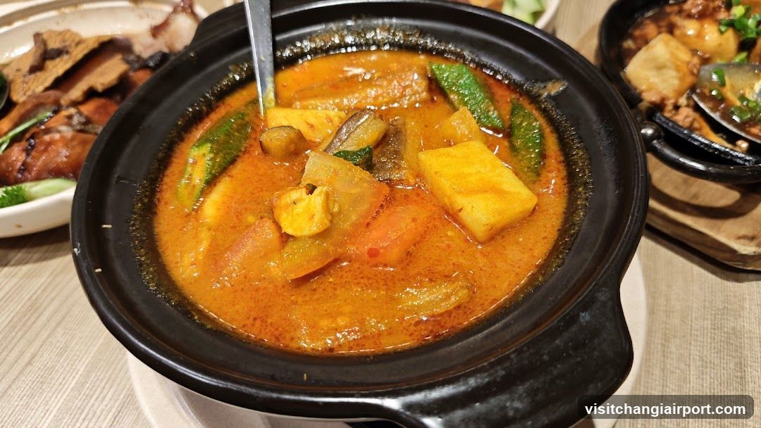 Curry Dish in Clay Pot