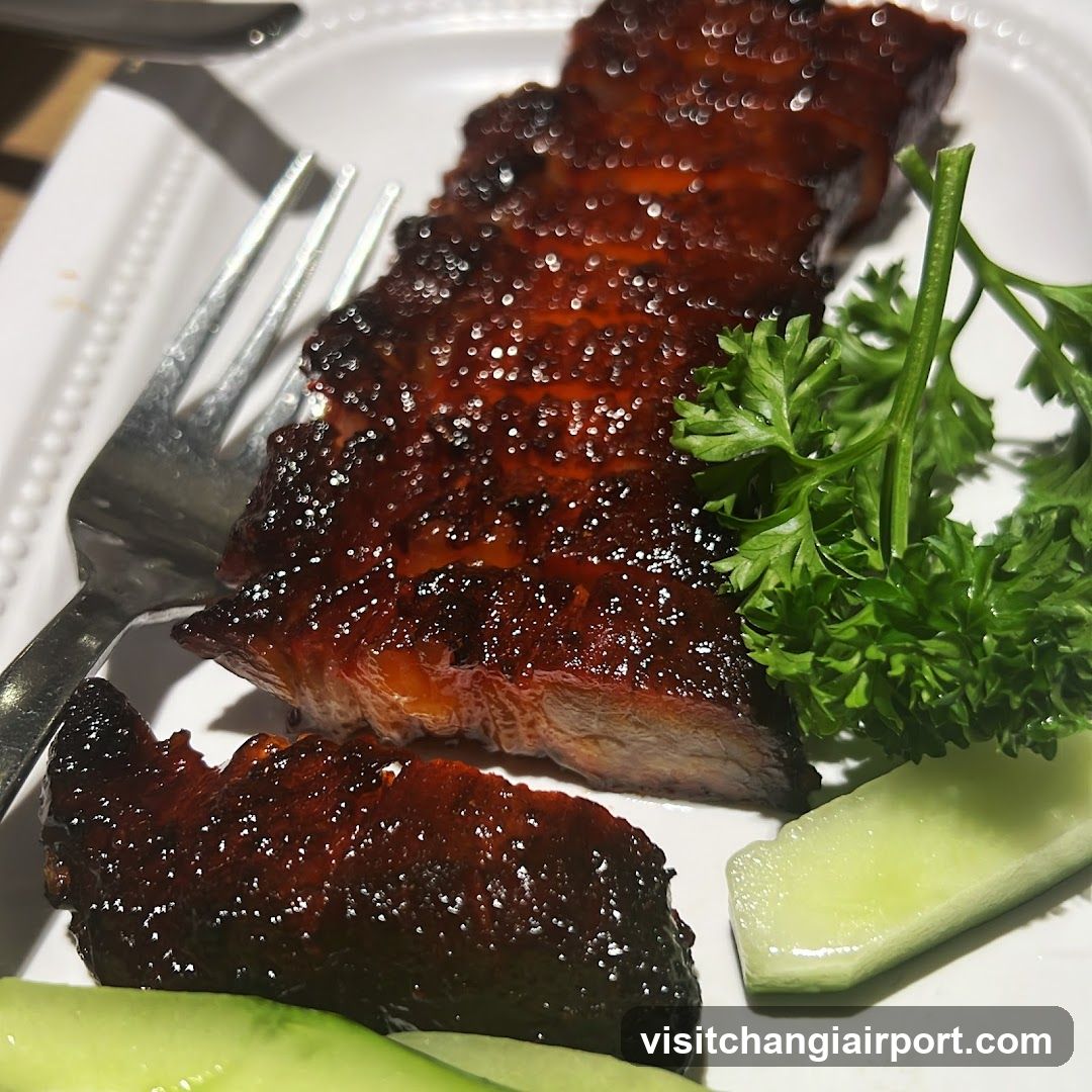Grilled Meat with Garnish