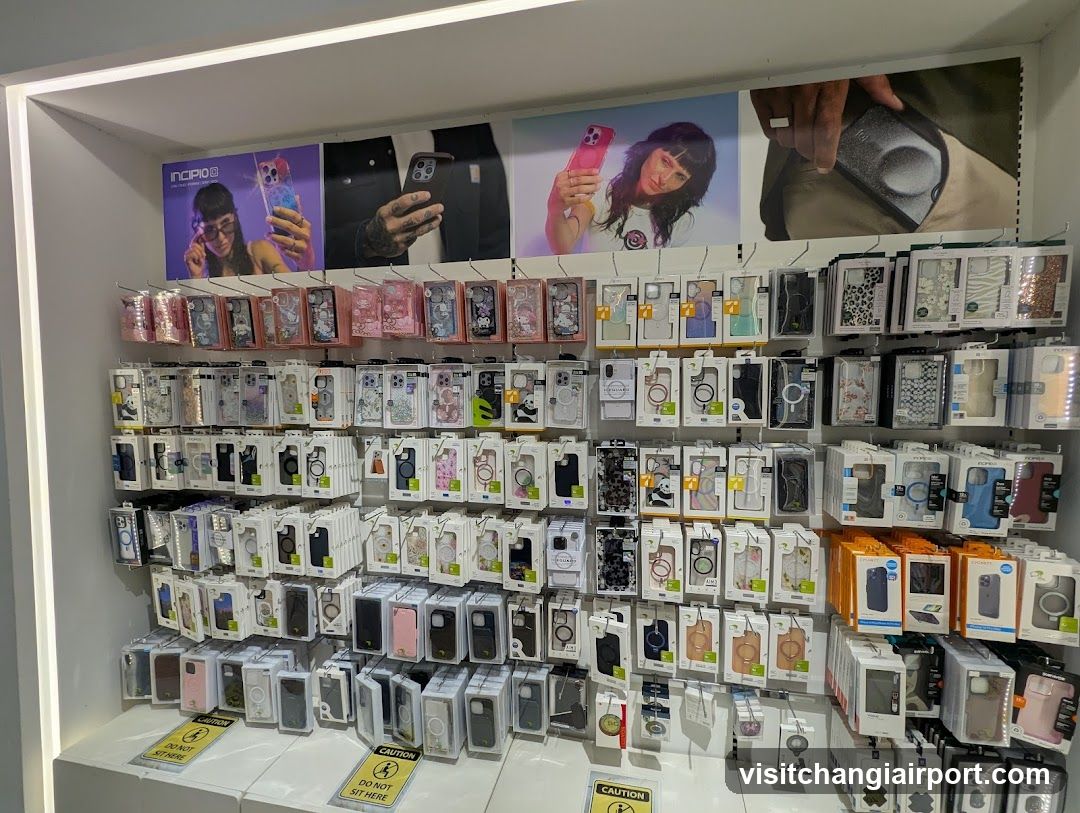 Phone Case Display Wall