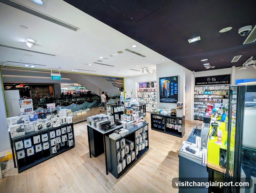 Electronics Store Interior