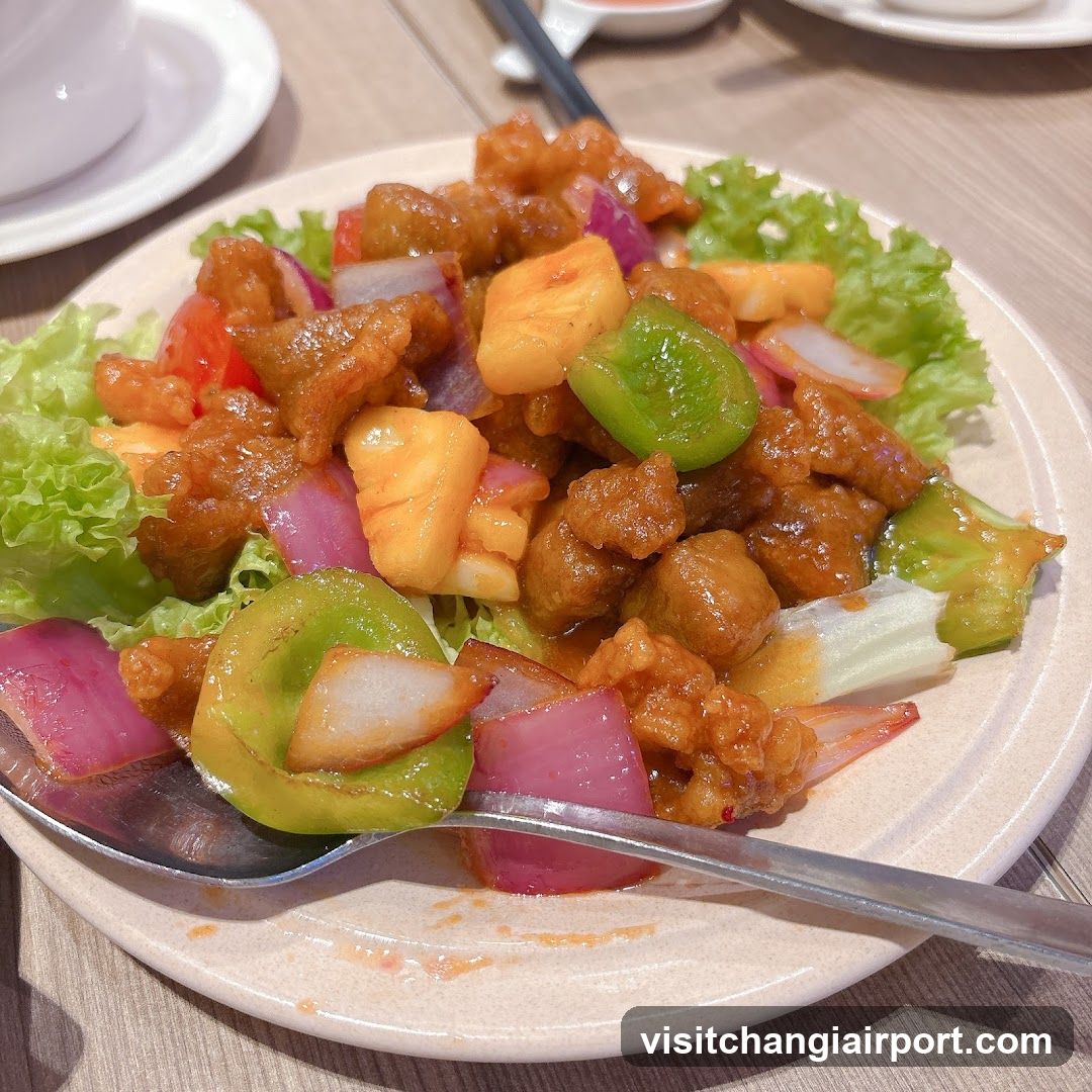 Crispy Chicken with Pineapple and Peppers