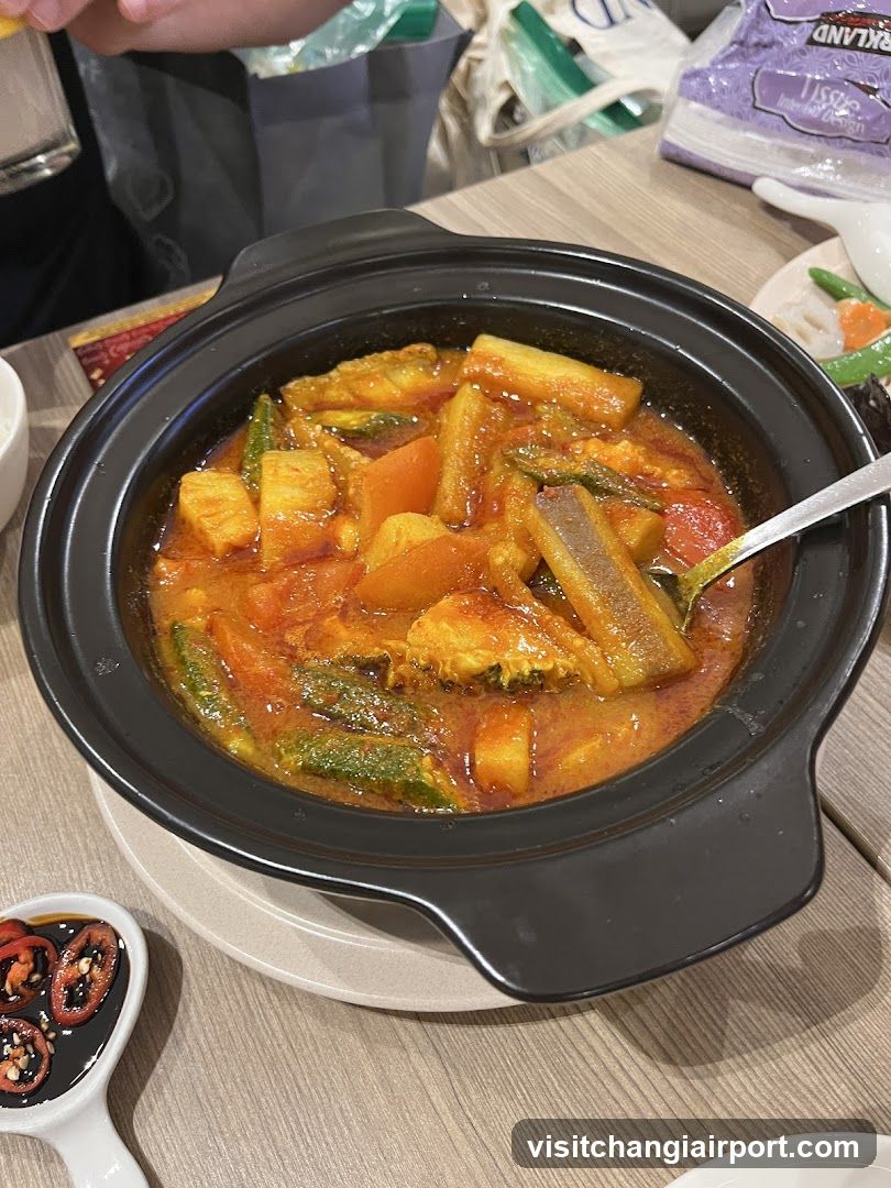 Curry Dish in Clay Pot