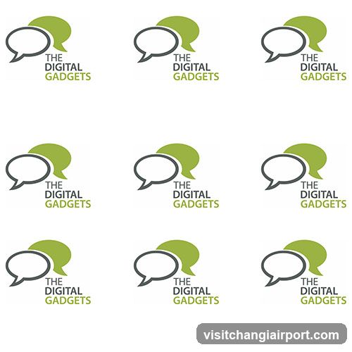 The Digital Gadgets Logo Repeats