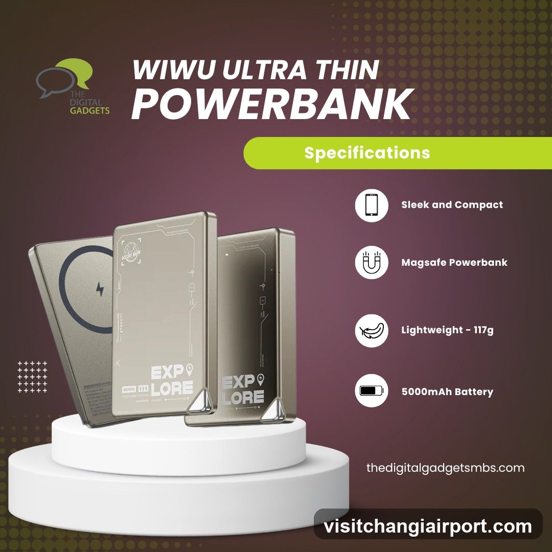 Wiwu Ultra Thin Powerbank Ad