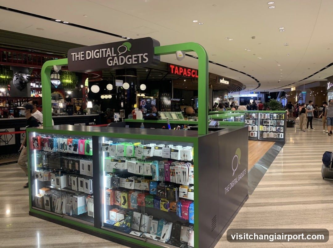 Digital Gadget Kiosk in Mall