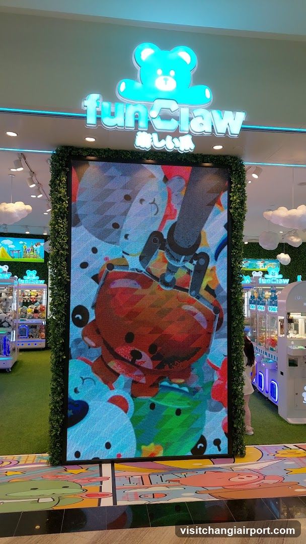 FunClaw Arcade Interior