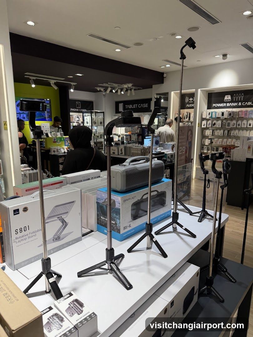 Electronics Store Interior Display