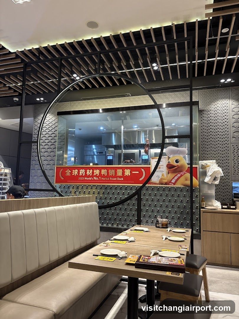Herb Roast Duck Restaurant Interior