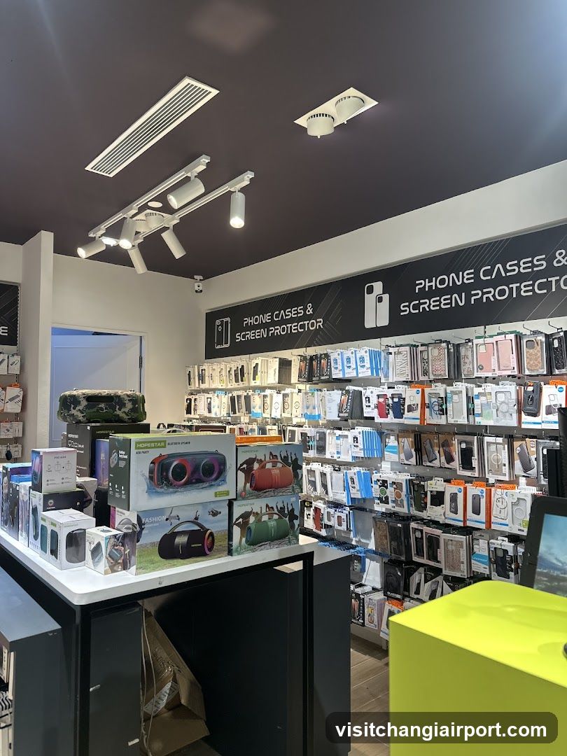 Phone Accessories Store Interior