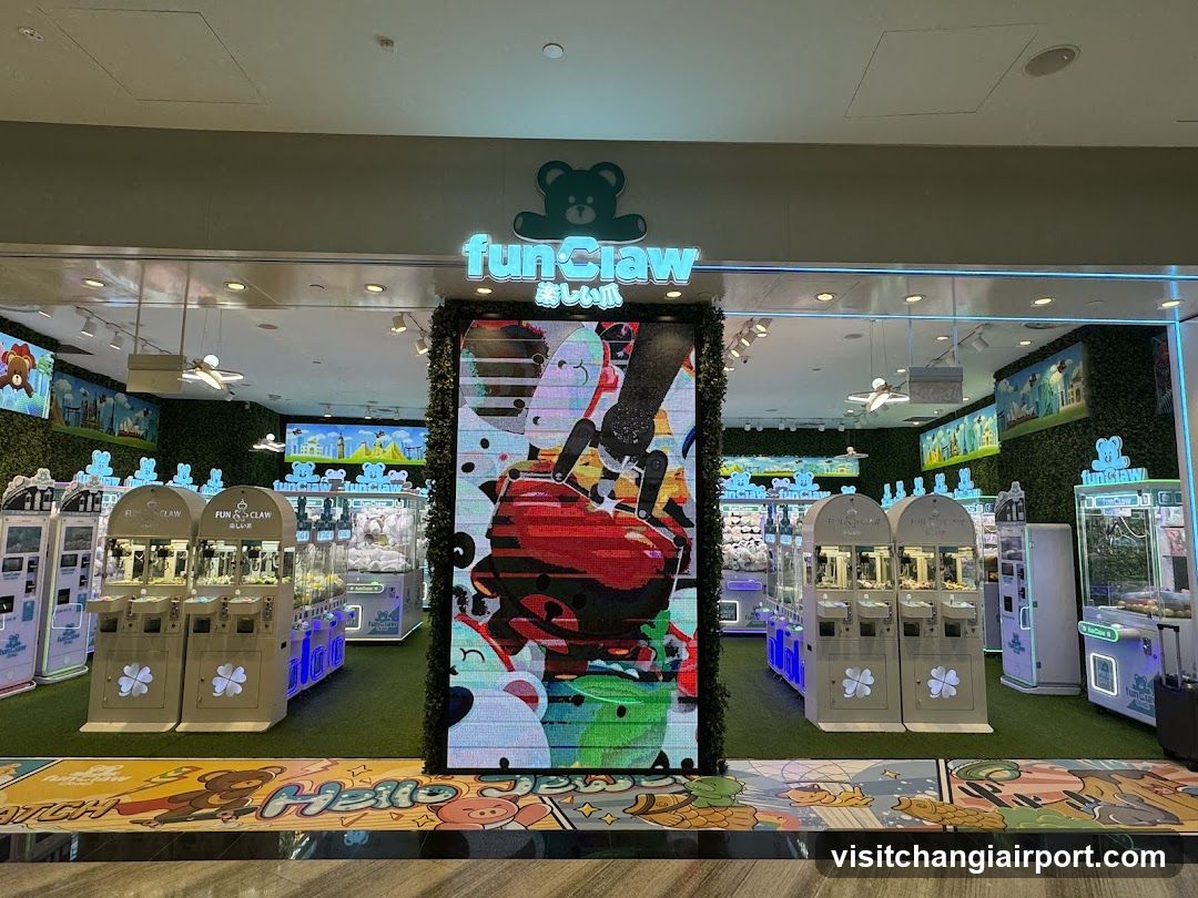 Fun Claw Arcade Interior