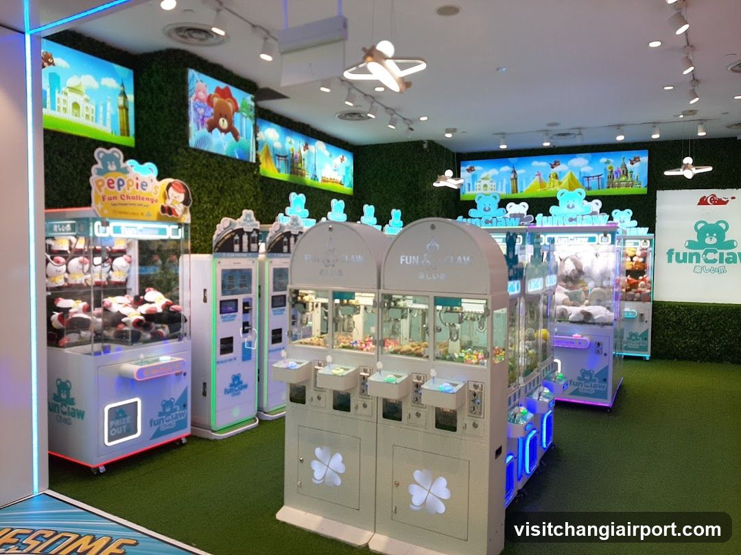 Arcade Game Room Interior