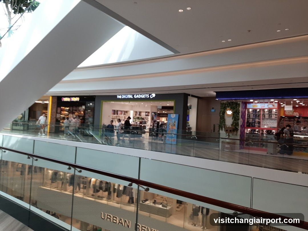 Shopping Mall Interior View